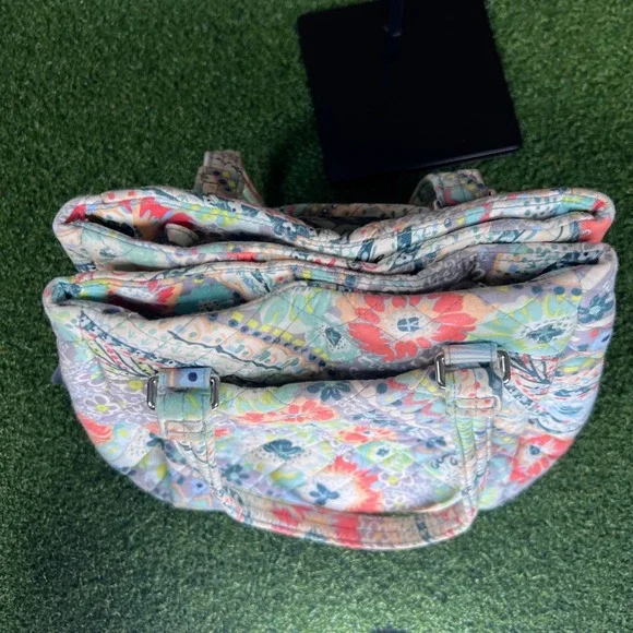Vera Bradley Crossbody Bag Floral Quilted Lightweight Travel Purse - Picture 7 of 12